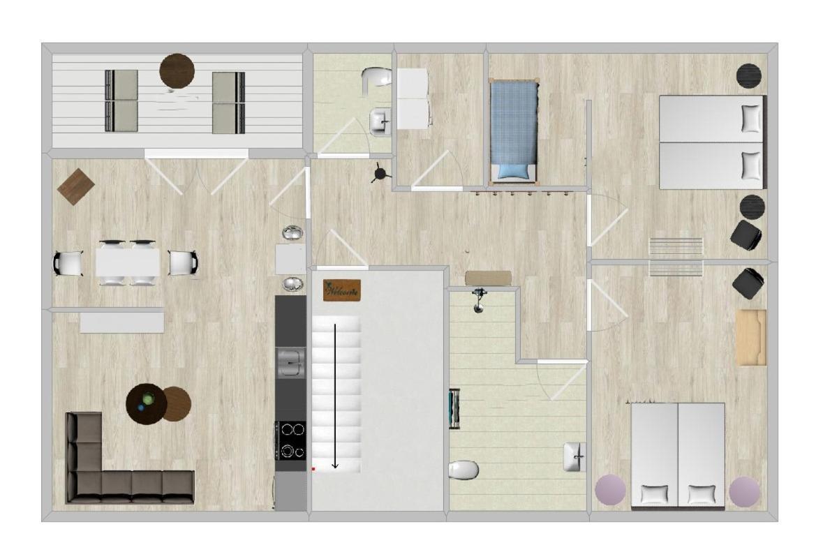 Schoenes Penthouse Duemmer See - Lembruch Hude  Exterior photo